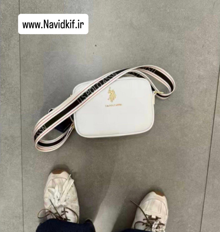 کیف دوشی زنانه جنس کتان برند Polo