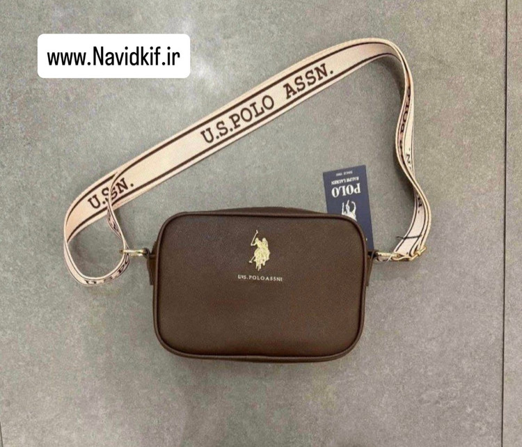 کیف دوشی زنانه جنس کتان برند Polo