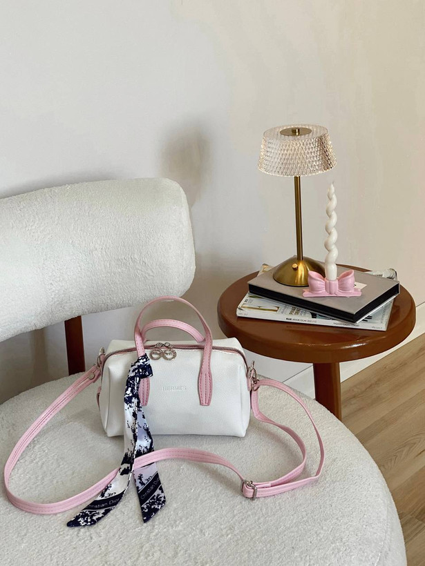 کیف دخترانه دستی / دوشی جنس چرم مصنوعی طرح هرمس (Hermes)