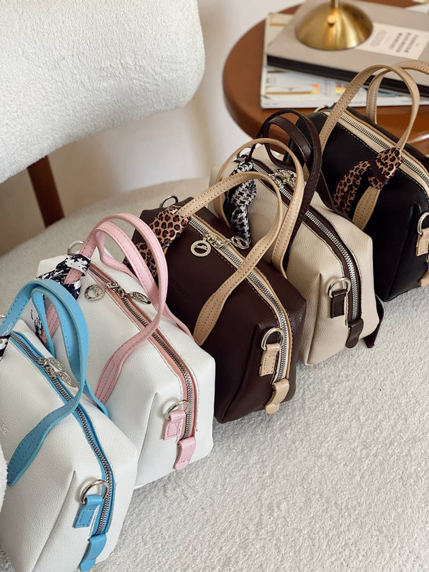 کیف دخترانه دستی / دوشی جنس چرم مصنوعی طرح هرمس (Hermes)