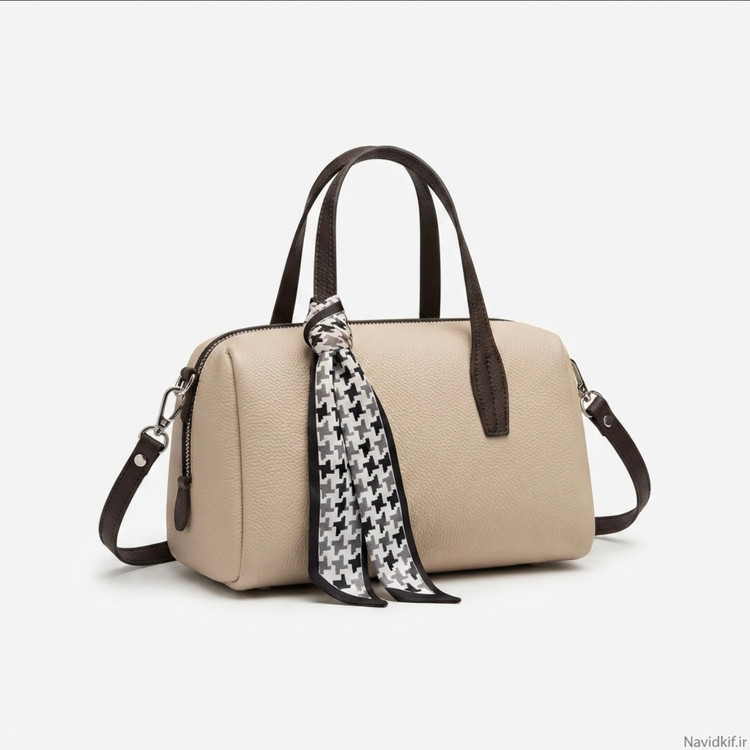 کیف دخترانه دستی / دوشی جنس چرم مصنوعی طرح هرمس (Hermes)