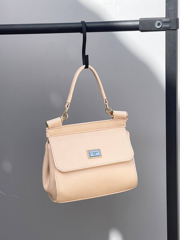 کیف زنانه دسته دار چرم مصنوعی شرانگ برند D&G