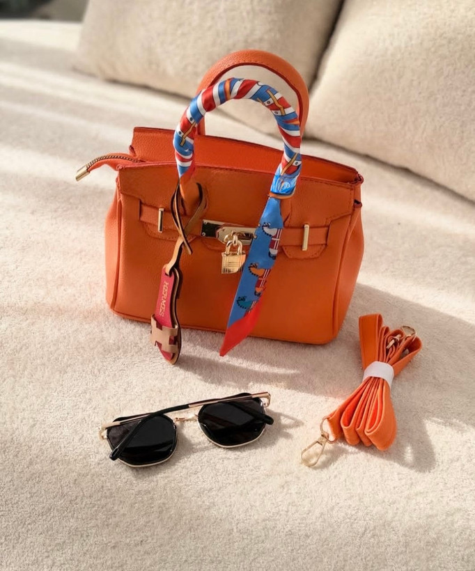 کیف زنانه Hermes دسته دار جنس چرم مصنوعی