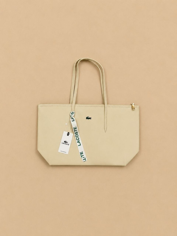 کیف زنانه دسته دار برند Lacoste جنس چرم مصنوعی