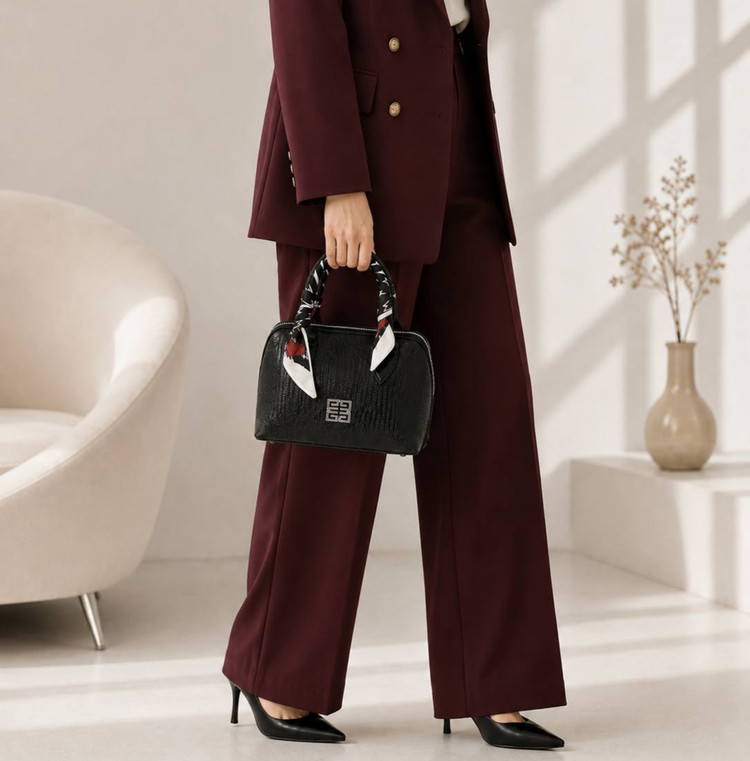 کیف زنانه مدل دستی دوشی جنس چرم مصنوعی خارجی طرح جیوانشی Givenchy