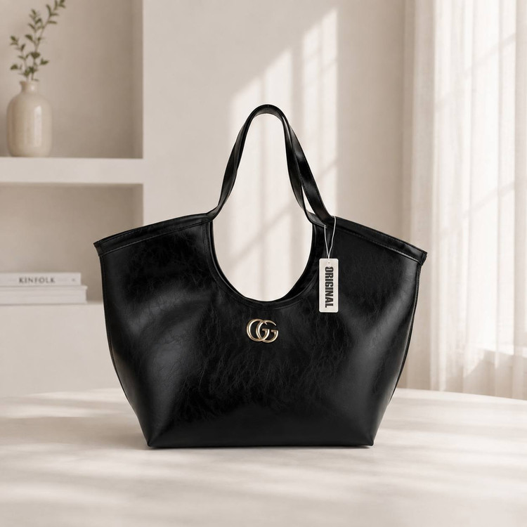 کیف زنانه مدل دستی سایز بزرگ جنس چرم مصنوعی خارجی برند گوچی Gucci