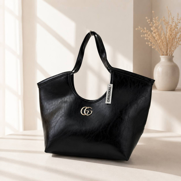 کیف زنانه مدل دستی سایز بزرگ جنس چرم مصنوعی خارجی برند گوچی Gucci