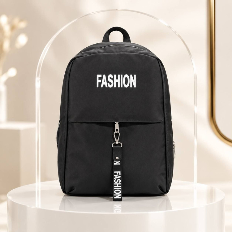 کوله پشتی اسپرت مدل جلو جنس پارچه برزنتی نانسی طرح فشیون Fashion
