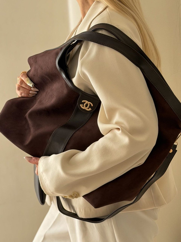 کیف زنانه دستی و دوشی مدل شُل جنس جیر خارجی ترند پاییز طرح گوچی Gucci