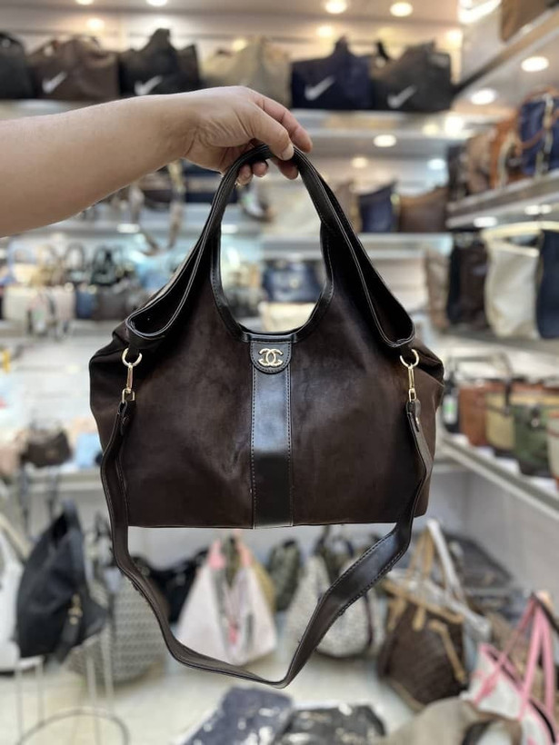 کیف زنانه دستی و دوشی مدل شُل جنس جیر خارجی ترند پاییز طرح گوچی Gucci
